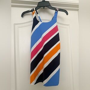 Nautica Brightly Striped Swimsuit Top Tankini in Women’s XL NWT
